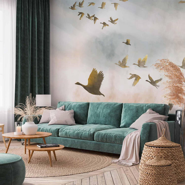 Wall Mural - Golden Geese