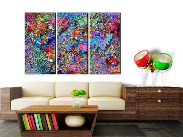 Decorative Pinboard - Colourful Whirl