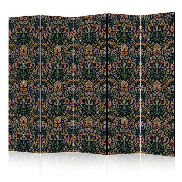 Room Divider - Retro Vintage Intricate and Rich Pattern in Victorian Style