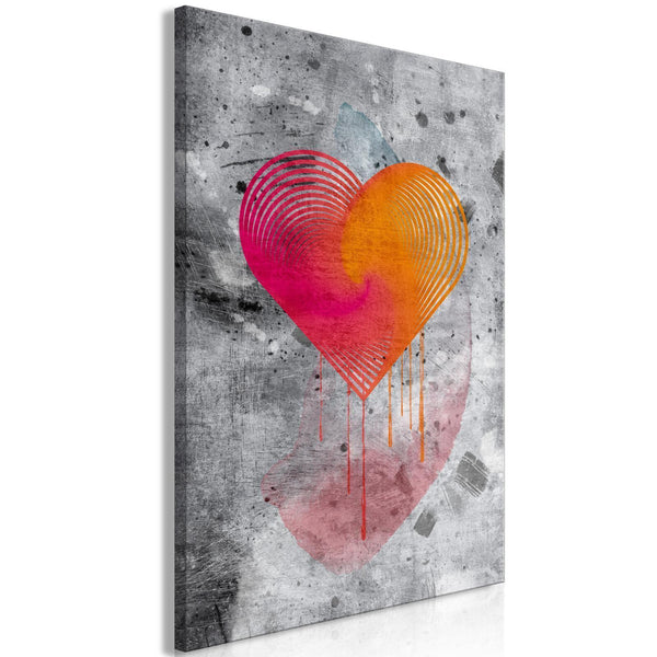 Canvas Print - Sincere Confession (1 Part) Vertical