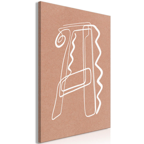 Canvas Print - Stylish A (1 Part) Vertical