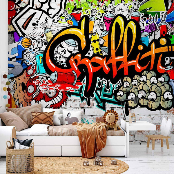 Wall Mural - Colorful Graffiti