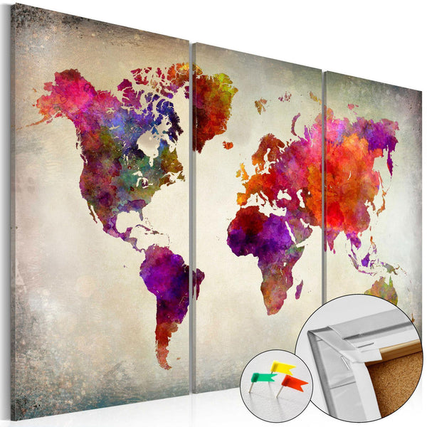 Decorative Pinboard - Mosaic of Colours