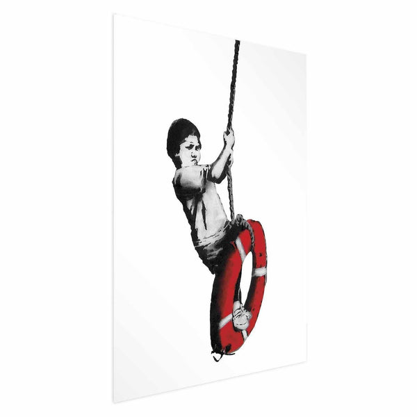 Poster - Banksy: Boy on a Rope