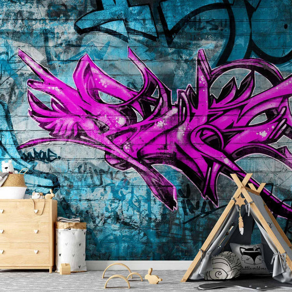 Wall Mural - Anonymous graffiti