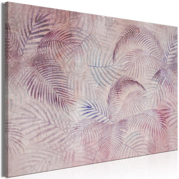 Canvas Print - Pink Nature (1 Part) Wide