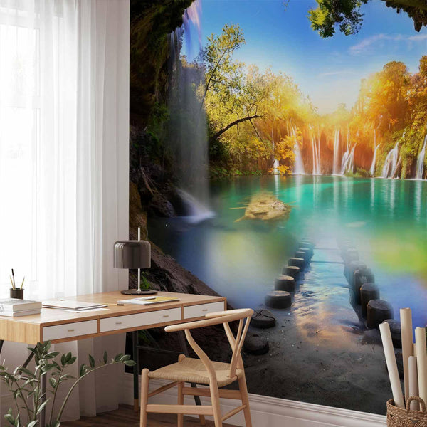 Wall Mural - Turquoise Lake