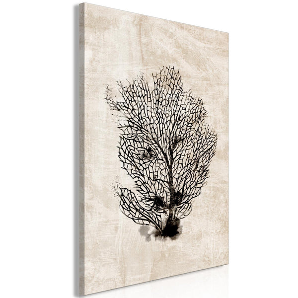 Canvas Print - Sea Fan (1 Part) Vertical