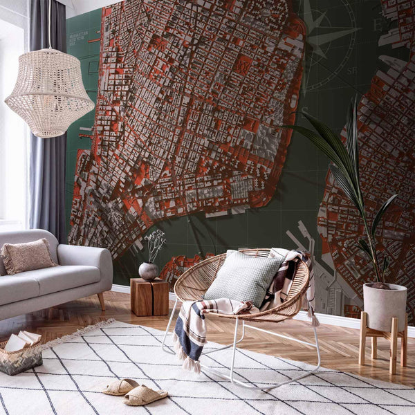 Wall Mural - Let's Meet In Manhattan