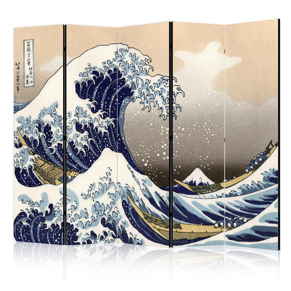 Room Divider - The Great Wave off Kanagawa II