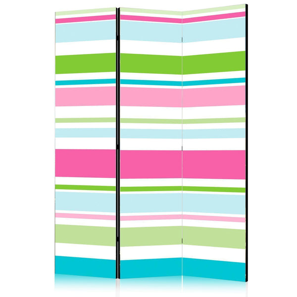 Room Divider - Bright stripes