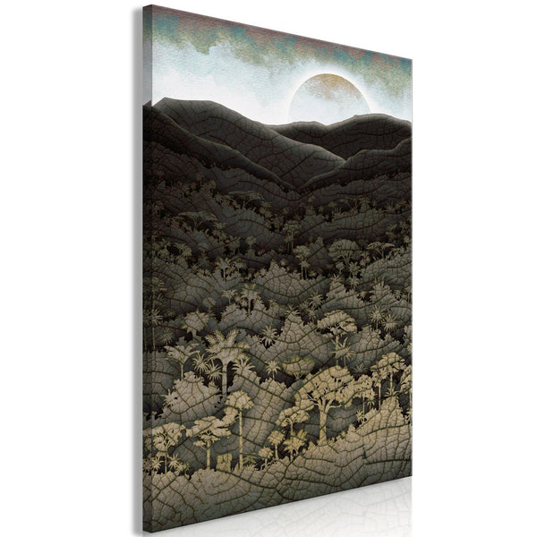 Canvas Print - Jungle Structure (1 Part) Vertical