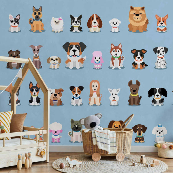 Wall Mural - Happy Crowd