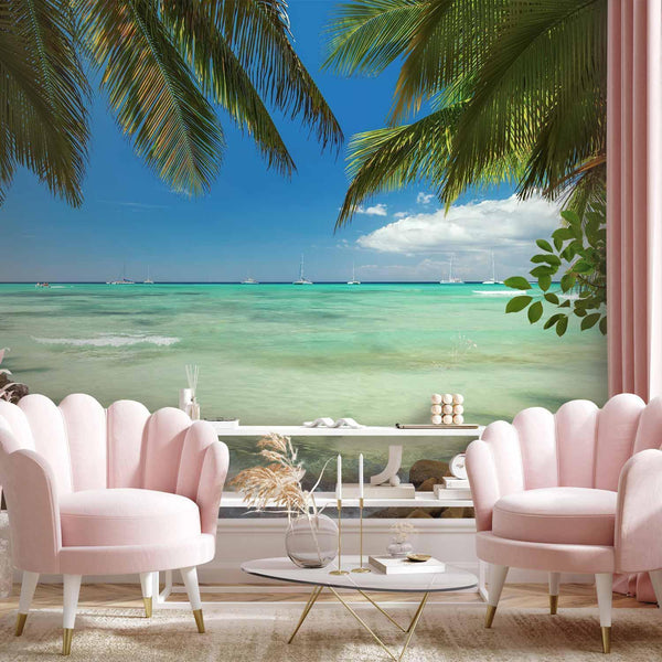 Wall Mural - Relaxing on the beach