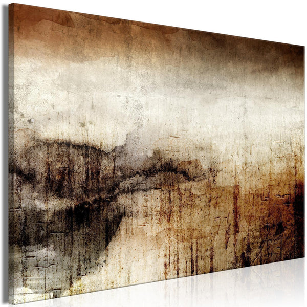 Canvas Print - Damp Colors (1 Part) Wide