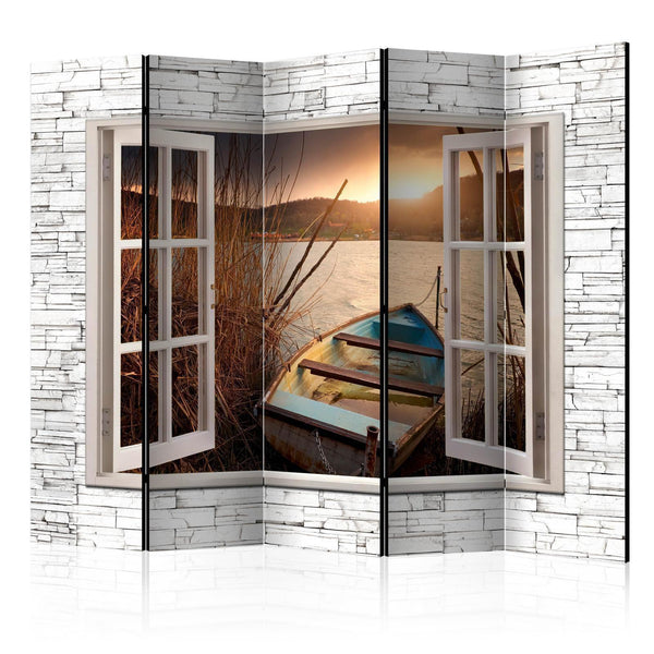 Room Divider - Autumnal Lake II
