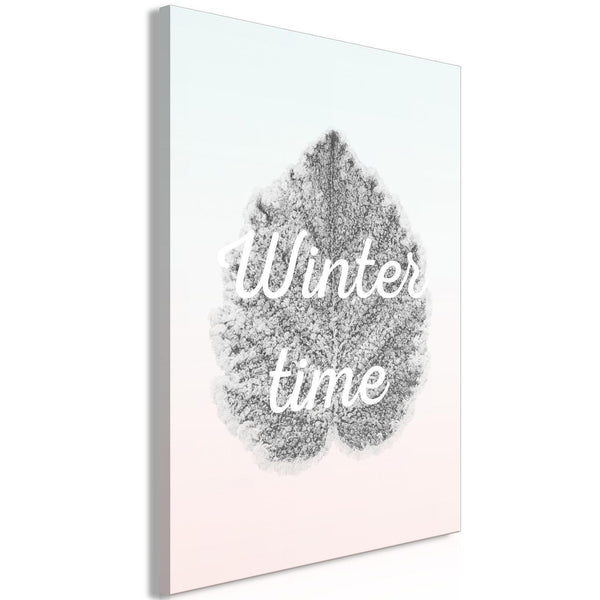 Canvas Print - Winter Time (1 Part) Vertical