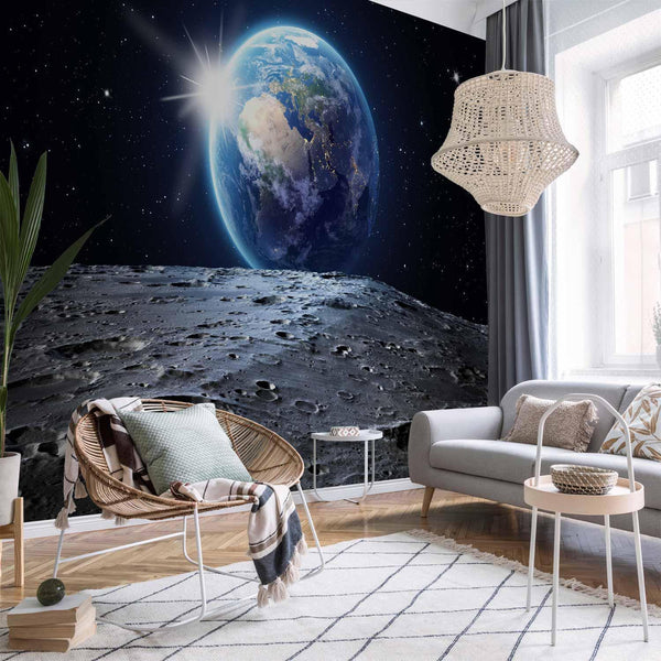 Wall Mural - View of the Blue Planet