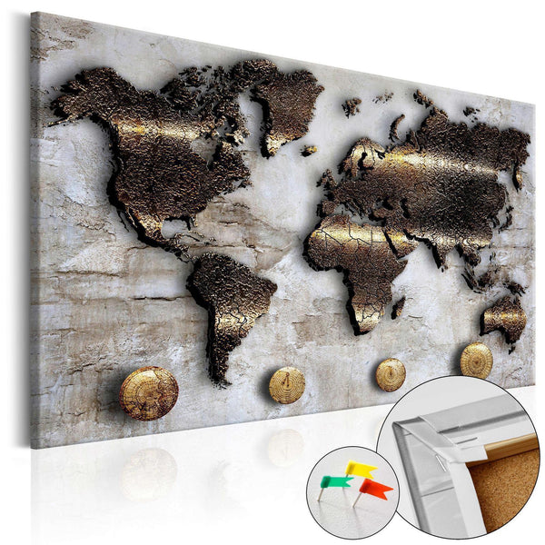 Decorative Pinboard - Golden Journey
