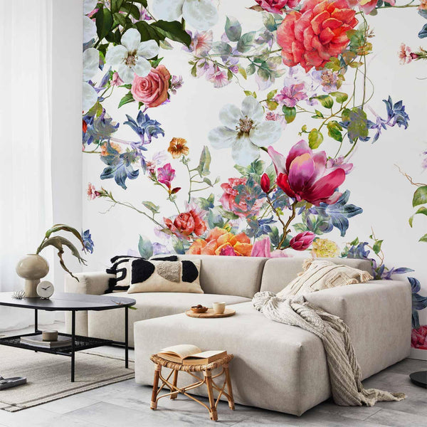 Wall Mural - Multi-Colored Bouquets