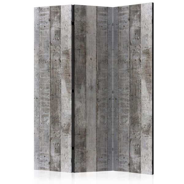 Room Divider - Concrete Timber