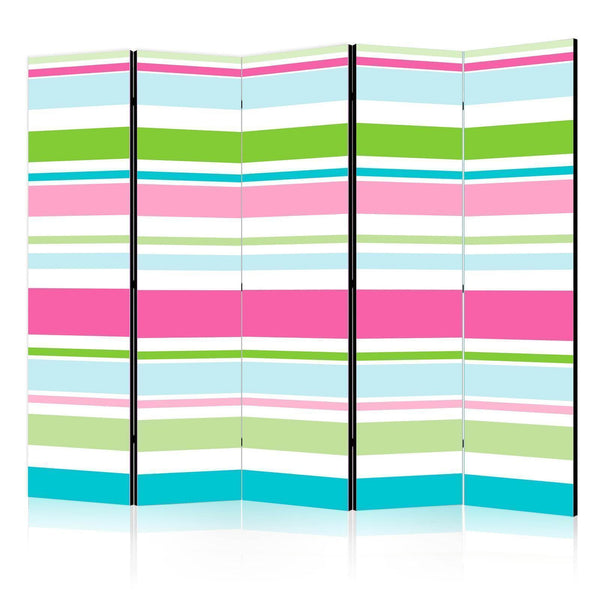 Room Divider - Bright stripes II