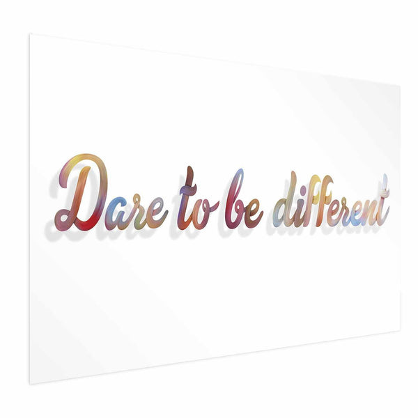Poster - Dare to Be Different