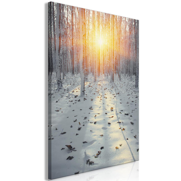Canvas Print - Winter Afternoon (1 Part) Vertical