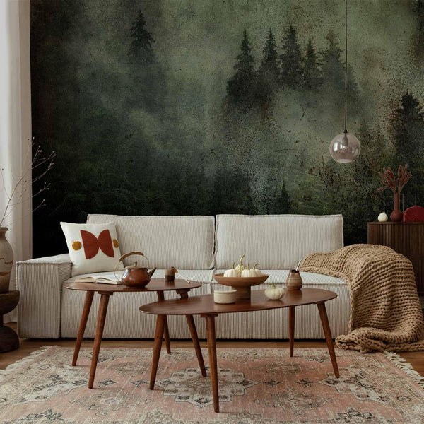 Wall Mural - Misty Beauty of the Forest