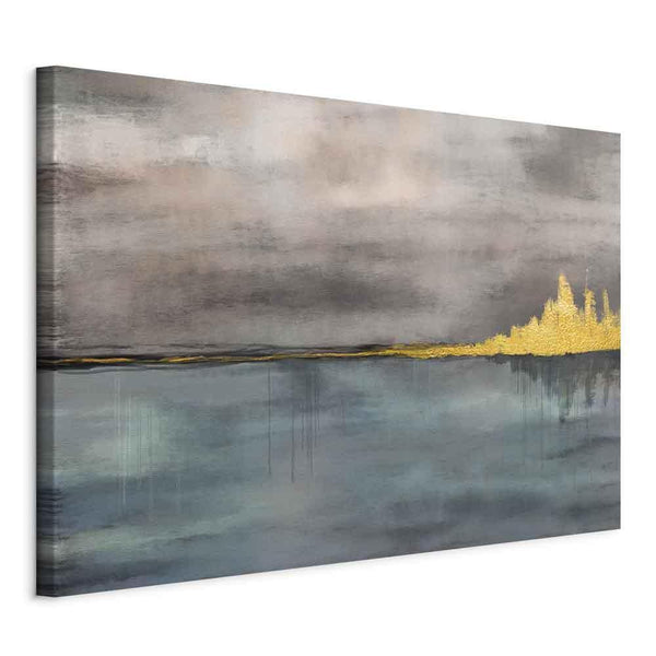 Canvas Print - Golden City (1 Part) Wide