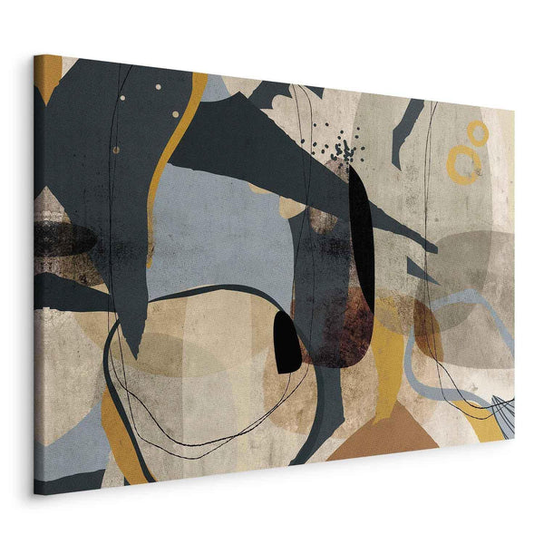 Canvas Print - Abstract Conglomerate (1 Part) Wide