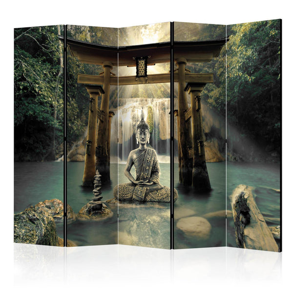 Room Divider - Buddha Smile II