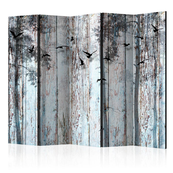 Room Divider - Rustic Boards II