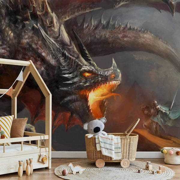 Wall Mural - Dragon fire