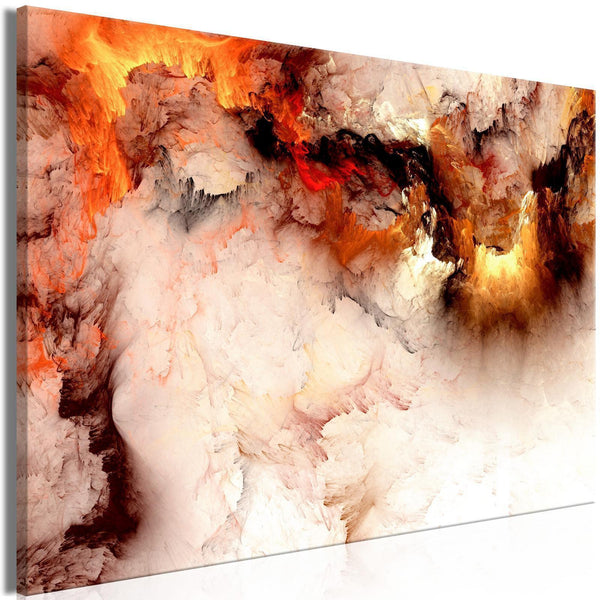 Canvas Print - Volcanic Abstraction (1 Part) Wide