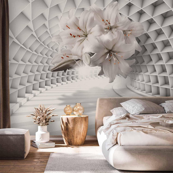Wall Mural - Flowers in the Tunnel