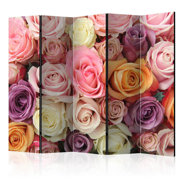 Room Divider - Pastel roses II