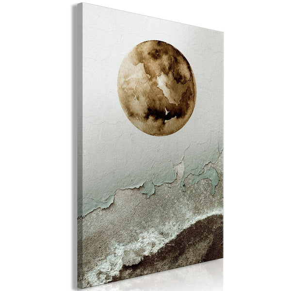 Canvas Print - Green Tide (1 Part) Vertical