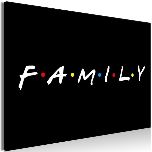 Canvas Print - Family (1 Part) Wide