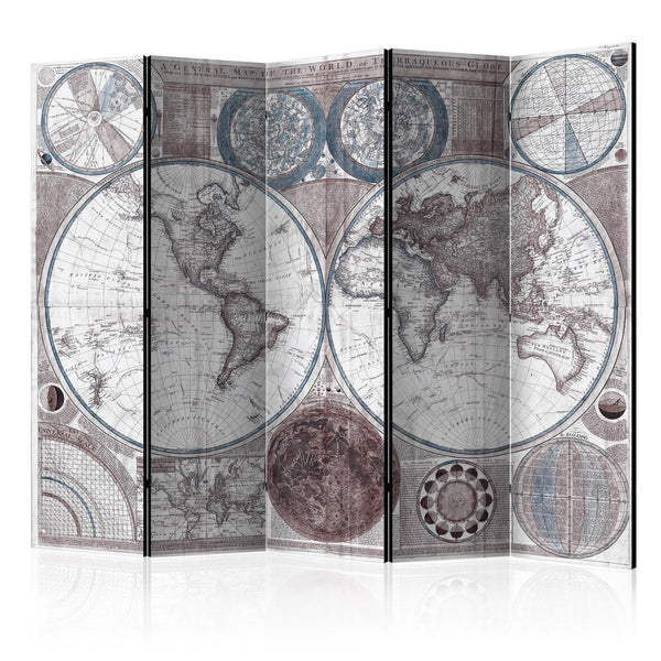 Room Divider - Terraqueous Globe