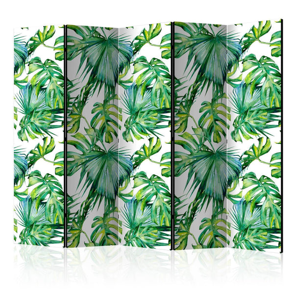 Room Divider - Jungle Leaves II