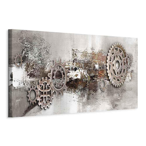 Canvas Print - Steel Cranks (1 Part) Narrow