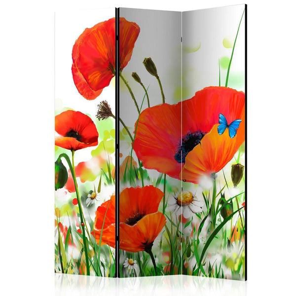 Room Divider - Country poppies
