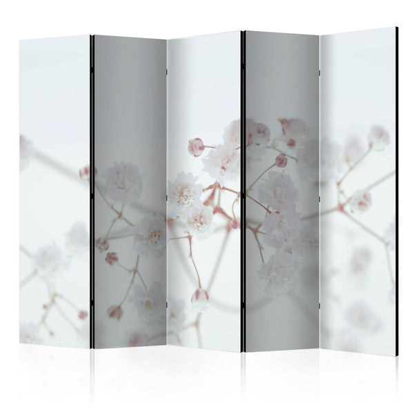 Room Divider - White Flowers II