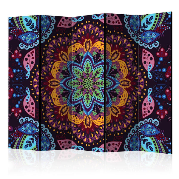 Room Divider - Colourful Kaleidoscope II