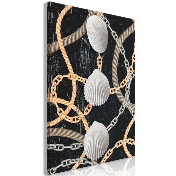 Canvas Print - Sea Treasures (1 Part) Vertical
