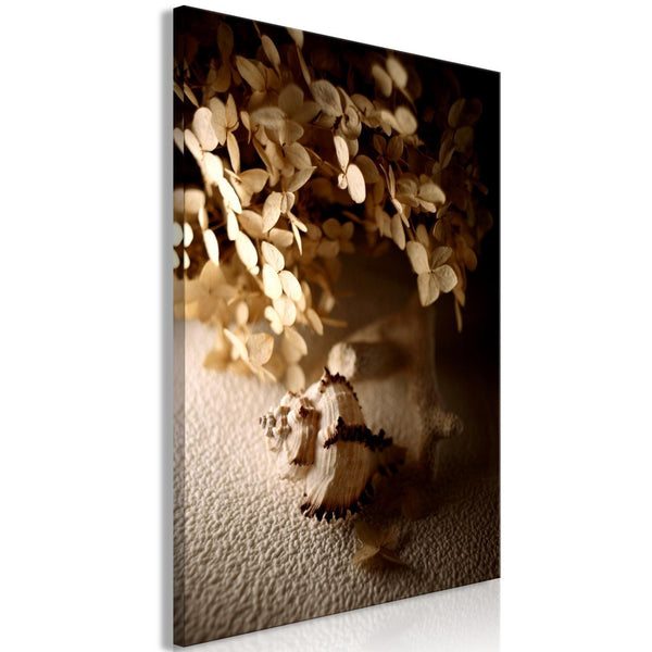 Canvas Print - Humming Seashell (1 Part) Vertical