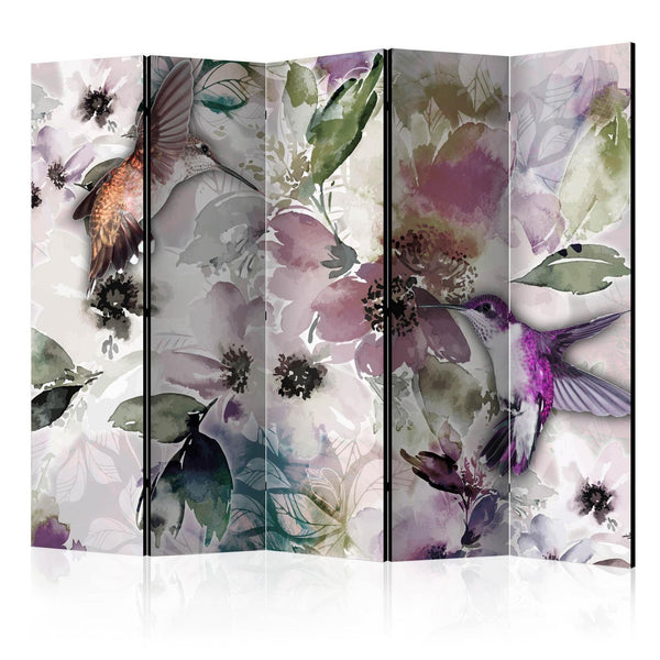 Room Divider - Nature in Watercolor II