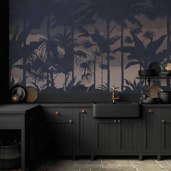 Wall Mural - Jungle at Night