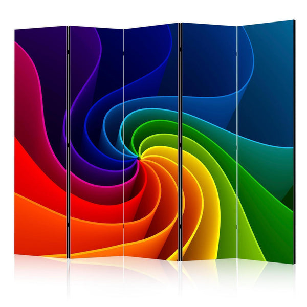 Room Divider - Colorful Pinwheel II